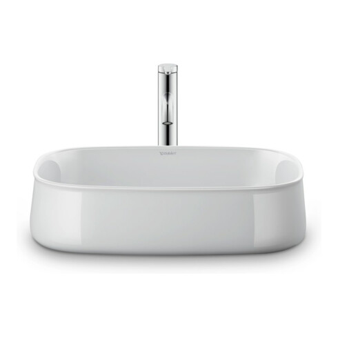 Duravit Aufsatzbecken Zencha 55x39cm, o HL, ÜL, HLB, geschli., we, WG