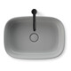 Duravit Aufsatzbecken Zencha 55x39cm, o L, Ü, HLB, gs, gr s-matt-4