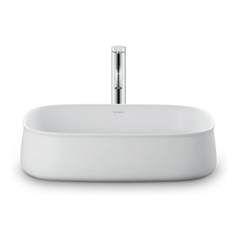 Duravit Aufsatzbecken Zencha 55x39cm, o L, Ü, HLB, gs, we s-matt