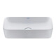 Duravit Aufsatzwaschbecken Cape Cod 43x43cm, o. HL, ÜL, HLB, Weiß Seidenmatt-1