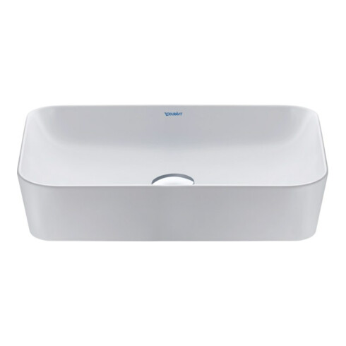 Duravit Aufsatzwaschbecken Cape Cod 43x43cm, o. HL, ÜL, HLB, Weiß Seidenmatt
