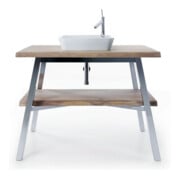 Duravit Aufsatzwaschbecken Cape Cod 46x46cm, m HL, A.insel, o. ÜL, we s-matt-5