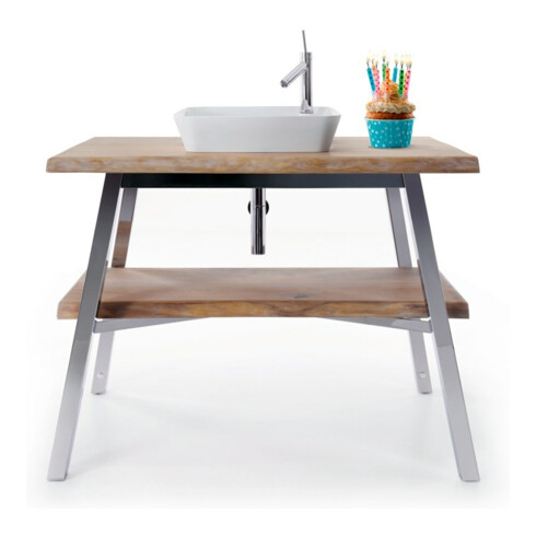 Duravit Aufsatzwaschbecken Cape Cod 46x46cm, m HL, Armat.insel, o. ÜL, we WG