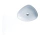 Duravit Aufsatzwaschbecken Cape Cod 50x40,5cm, o. HL, ÜL, Hahnlochbank, Weiß