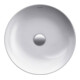 Duravit Aufsatzwaschbecken Cape Cod d 43cm, o. HL, ÜL, Hahnlochbank, Weiß-1