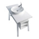 Duravit Aufsatzwaschbecken Cape Cod d 48cm, m HL, A.insel, o. ÜL, we s-matt