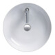 Duravit Aufsatzwaschbecken Cape Cod d 48cm, m HL, A.insel, o. ÜL, we s-matt