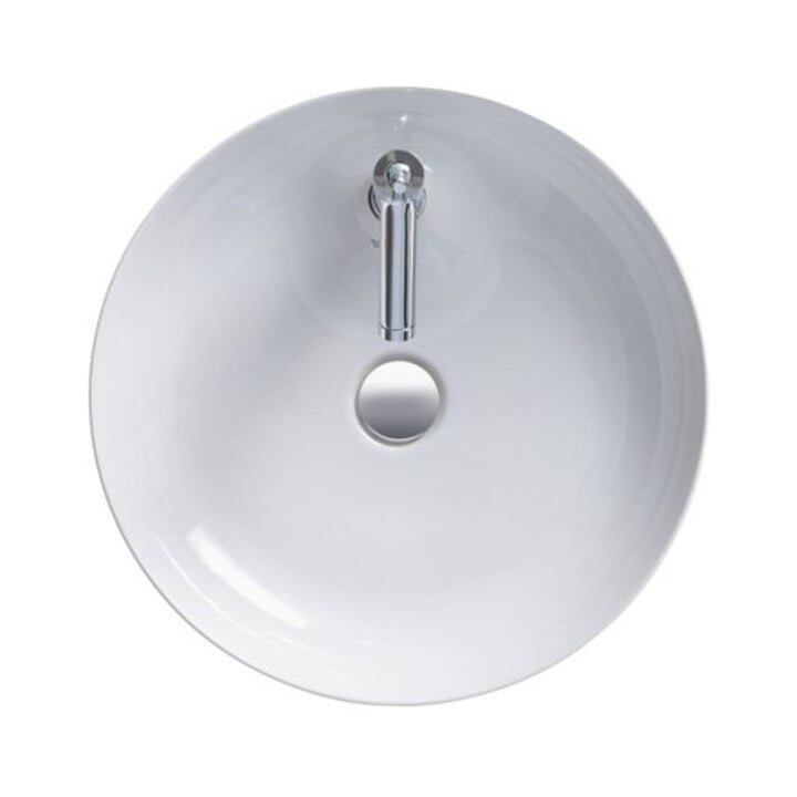 Duravit Aufsatzwaschbecken Cape Cod d 48cm, m HL, A.insel, o. ÜL, we s-matt