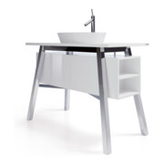 Duravit Aufsatzwaschbecken Cape Cod d 48cm, m HL, A.insel, o. ÜL, we s-matt-4
