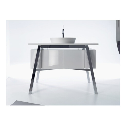 Duravit Aufsatzwaschbecken Cape Cod d 48cm, m HL, A.insel, o. ÜL, we s-matt