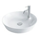 Duravit Aufsatzwaschbecken Cape Cod d 48cm, m HL, Armat.insel, o. ÜL, we WG-2