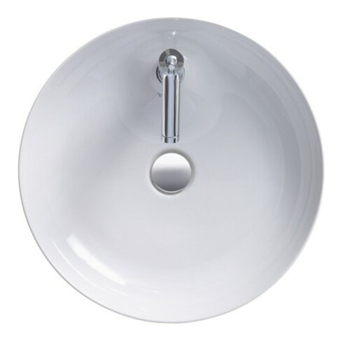 Duravit Aufsatzwaschbecken Cape Cod d 48cm, m HL, Armat.insel, o. ÜL, Weiß