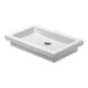 Duravit Aufsatzwaschtisch 2nd floor 58x41,5cm, geschli., o. HL, ÜL, HLB, we-1