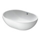 Duravit Aufsatzwaschtisch 49,5x35cm, o. HL, m ÜL, o. HLB, weiß-1