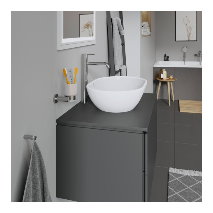 Duravit Aufsatzwaschtisch 49,5x35cm, o. HL, m ÜL, o. HLB, weiß