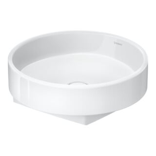 Duravit Aufsatzwaschtisch Balcoon 45x45cm, o. Hahnl., ÜL, weiß Hochglanz