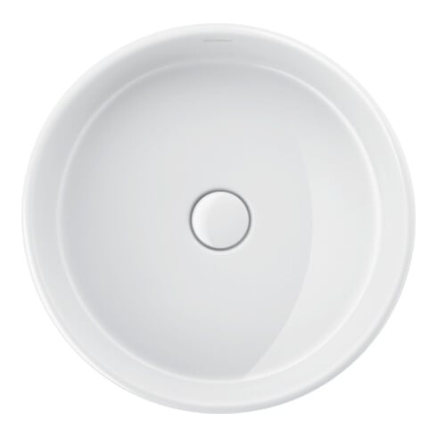 Duravit Aufsatzwaschtisch Balcoon 45x45cm, o. Hahnl., ÜL, weiß Hochglanz