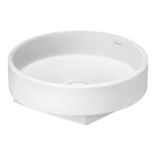Duravit Aufsatzwaschtisch Balcoon 45x45cm, o. Hahnl., ÜL, weiß Seidenmatt