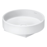 Duravit Aufsatzwaschtisch Balcoon 45x45cm, o. Hahnl., ÜL, weiß Seidenmatt