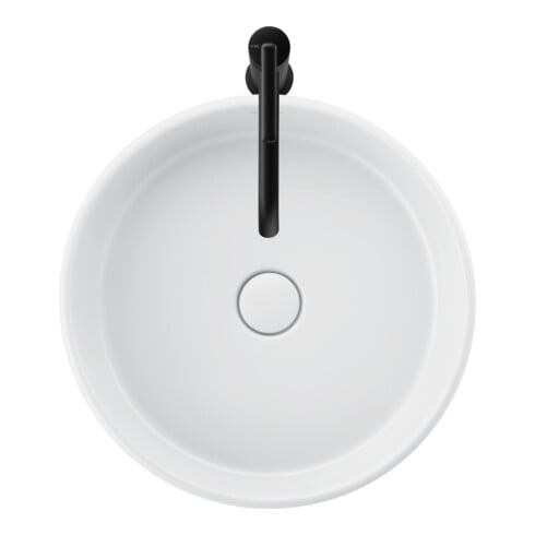 Duravit Aufsatzwaschtisch Balcoon 45x45cm, o. Hahnl., ÜL, weiß Seidenmatt