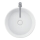 Duravit Aufsatzwaschtisch Balcoon 45x45cm, o. Hahnl., ÜL, weiß Seidenmatt-5