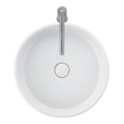 Duravit Aufsatzwaschtisch Balcoon 45x45cm, o. Hahnl., ÜL, weiß Seidenmatt-5