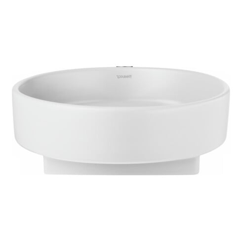Duravit Aufsatzwaschtisch Balcoon 45x45cm, o. Hahnl., ÜL, weiß Seidenmatt