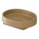 Duravit Aufsatzwaschtisch Balcoon 55x45cm, o. Hahnl., ÜL, Clay terra matt-1