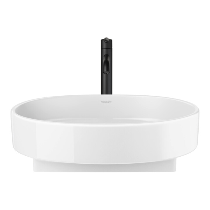 Duravit Aufsatzwaschtisch Balcoon 55x45cm, o. Hahnl., ÜL, weiß Hochglanz