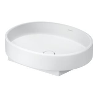 Duravit Aufsatzwaschtisch Balcoon 55x45cm, o. Hahnl., ÜL, weiß Seidenmatt