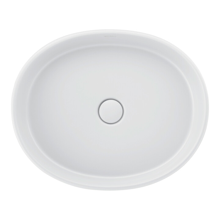 Duravit Aufsatzwaschtisch Balcoon 55x45cm, o. Hahnl., ÜL, weiß Seidenmatt