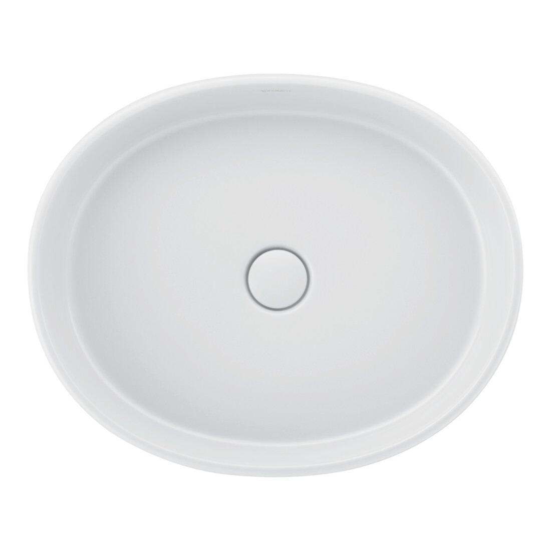 Duravit Aufsatzwaschtisch Balcoon 55x45cm, o. Hahnl., ÜL, weiß Seidenmatt