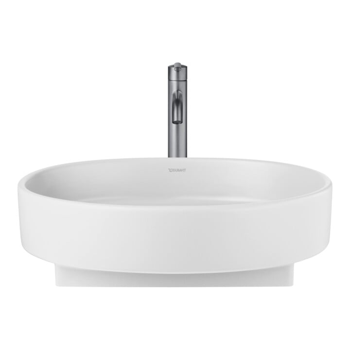 Duravit Aufsatzwaschtisch Balcoon 55x45cm, o. Hahnl., ÜL, weiß Seidenmatt