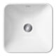 Duravit Aufsatzwaschtisch D-Neo 40x40cm, o. ÜL, ohne Hahnlochbank, weiß