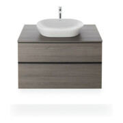 Duravit Aufsatzwaschtisch D-Neo 60x40cm, o. HL, ÜL, Hahnlochbank, weiß-5