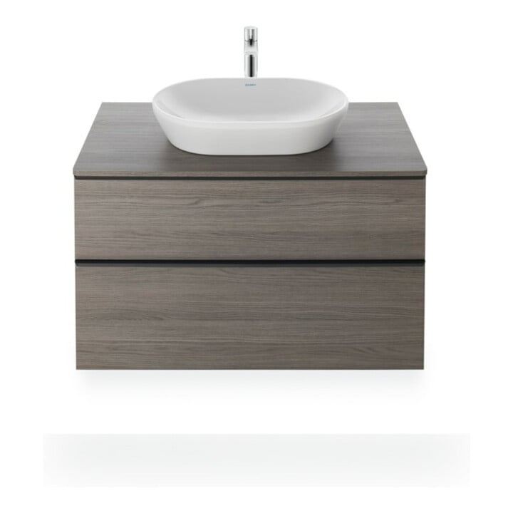 Duravit Aufsatzwaschtisch D-Neo 60x40cm, o. HL, ÜL, Hahnlochbank, weiß
