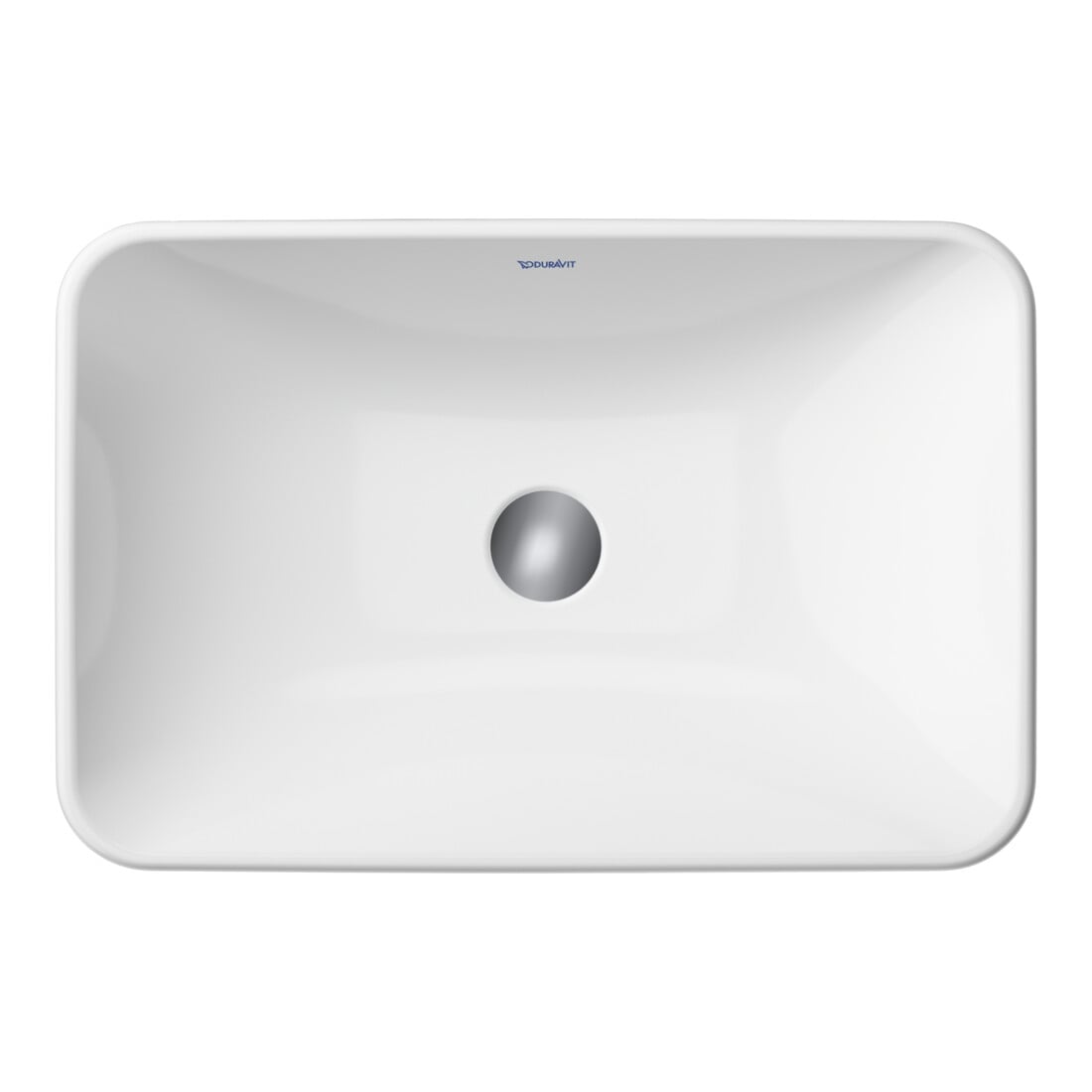 Duravit Aufsatzwaschtisch D-Neo 60x40cm, o. ÜL, ohne Hahnlochbank, weiß