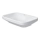 Duravit Aufsatzwaschtisch DuraStyle 60x38cm, geschli., o. HL, ÜL, HLB, weiß-1