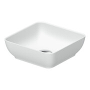 Duravit Aufsatzwaschtisch DuroCast + Sivida 30x30cm, weiß seidenmatt