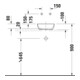 Duravit Aufsatzwaschtisch DuroCast + Sivida d 30cm, I.Fa Blassgrün m, Auß.Fa w m