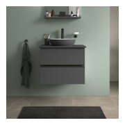 Duravit Aufsatzwaschtisch DuroCast + Sivida d 40cm, I.Fa w m, Auß.Farbe dunkelgr. ma-5