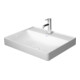 Duravit Aufsatzwaschtisch geschli. DuraSquare 60x47cm, o. ÜL, m HLB, 1 Hahnloch, weiß-1
