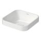 Duravit Aufsatzwaschtisch Happy D.2 Plus 40x40, gs, o HL, ÜL, HLB, we/anthr. ma-1