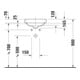 Duravit Aufsatzwaschtisch Happy D.2 Plus 40x40, gs, o HL, ÜL, HLB, we/anthr. ma-4