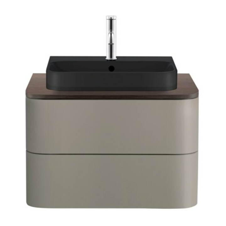 Duravit Aufsatzwaschtisch Happy D.2 Plus 50x40cm, geschli., m HL, ÜL, HLB, weiß