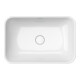 Duravit Aufsatzwaschtisch Happy D.2 Plus 60x40cm, gs, o HL, ÜL, HLB, we/anthr. ma