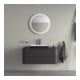 Duravit Aufsatzwaschtisch Happy D.2 Plus 60x40cm, gs, o HL, ÜL, HLB, we/anthr. ma-4