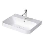 Duravit Aufsatzwaschtisch Happy D.2 Plus 60x46, gs, o HL, m ÜL, HLB, anthr. ma