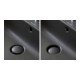 Duravit Aufsatzwaschtisch Happy D.2 Plus 60x46cm, gs, m HL, ÜL, HLB, anthr. m-5