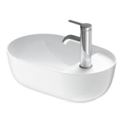 Duravit Aufsatzwaschtisch Luv 42x27cm, gs, m HL, o. ÜL, m HLB, we/we